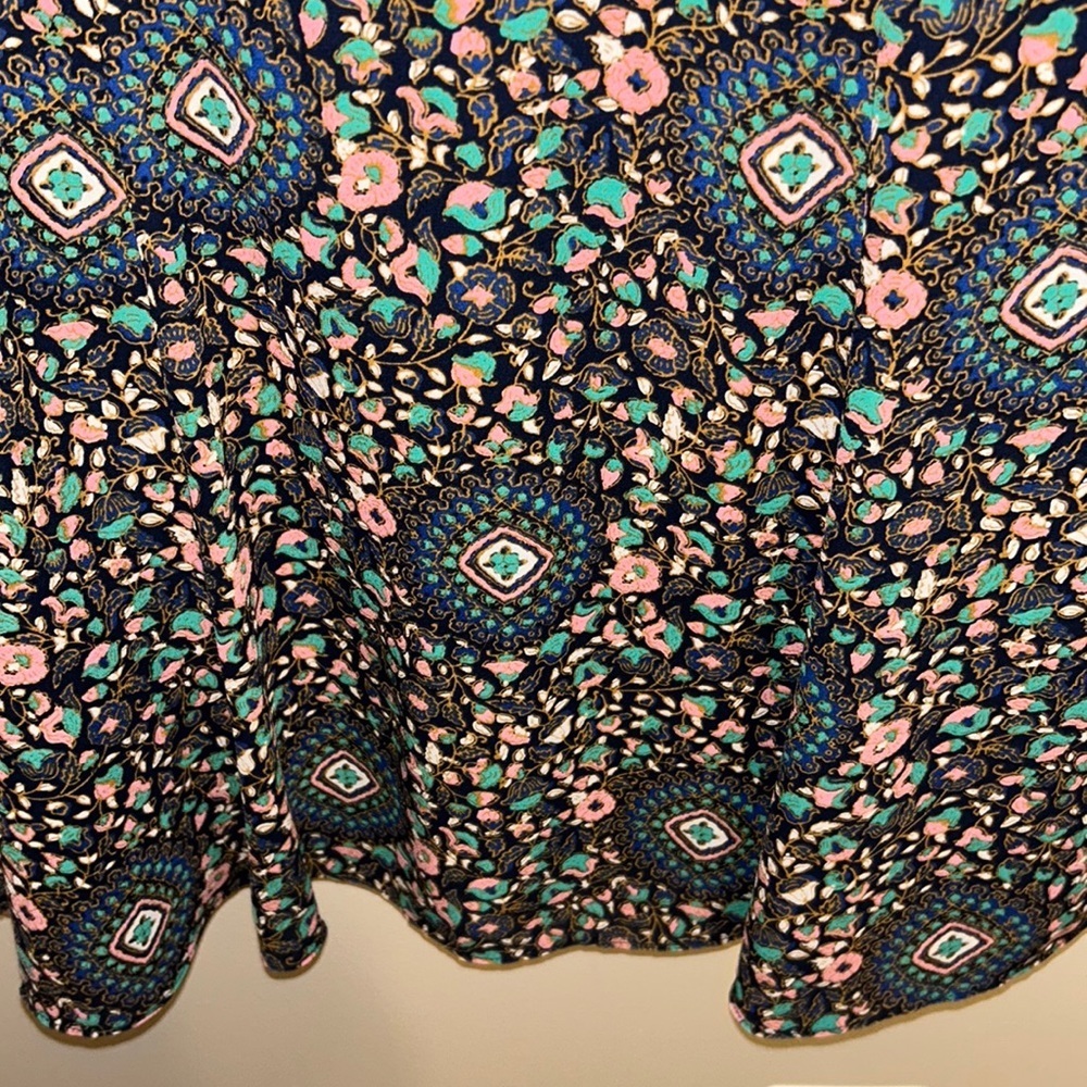 J Crew Factory Short Sleeve Flutter Dress - Picture 6 of 13